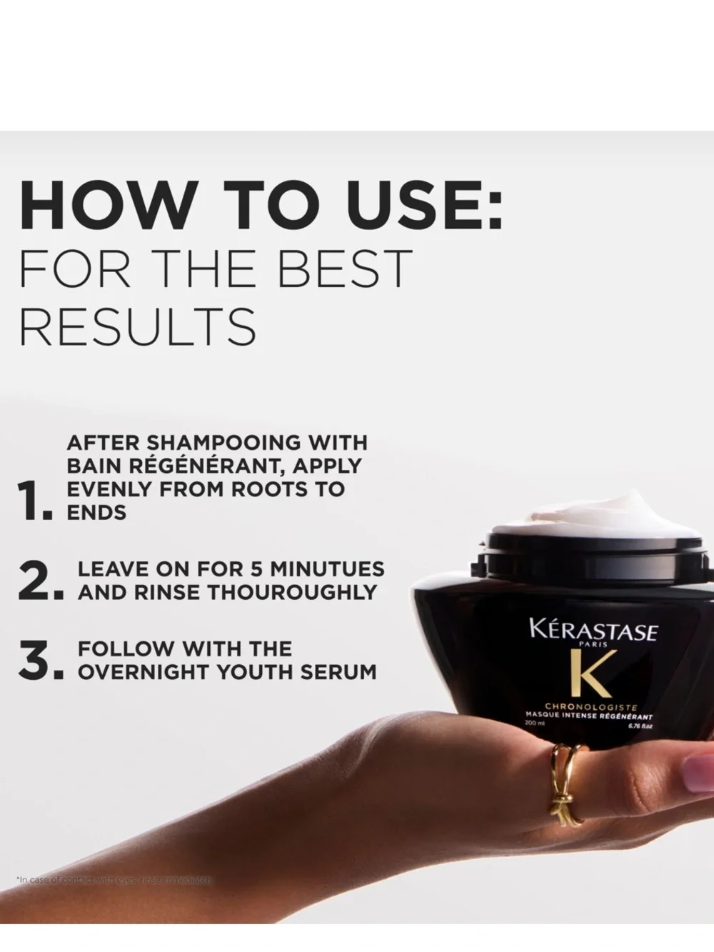 KERASTASE. Chronologiste Intense Regenerating Hair Mask Length and Ends 200ml